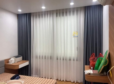 Rèm Vải Hai Lớp Cao Cấp Tạo Không Gian Sang Trọng Tại Mỹ Phước ,Bến Cát, Bình Dương