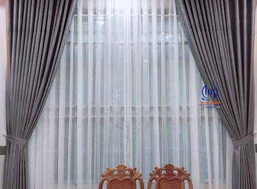 Rèm vải hai lớp Sự lựa chọn hoàn hảo cho không gian sống cao cấp