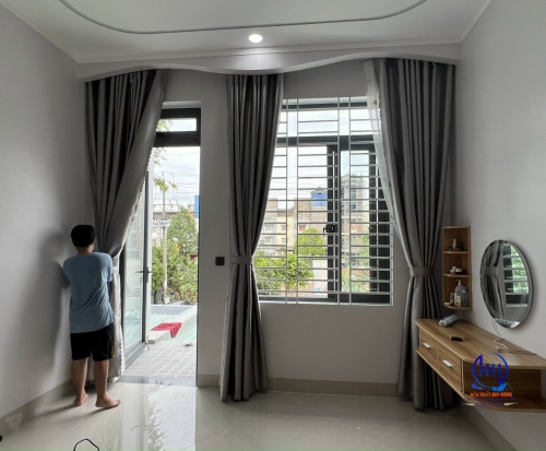 Màn vải giá rẻ bến cát 11